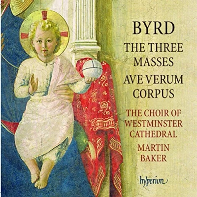 Afbeelding van Choir Of Westminster Cathedral, Martin Baker Byrd: The Three Masses/Ave Versum Corpus (CD)