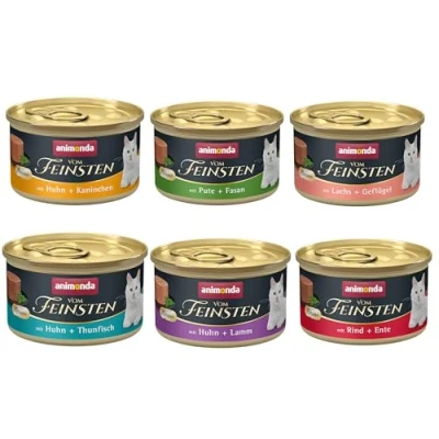 Afbeelding van 72x85g Adult Mousse (6 Smaken) animonda Vom Feinsten Kattenvoer