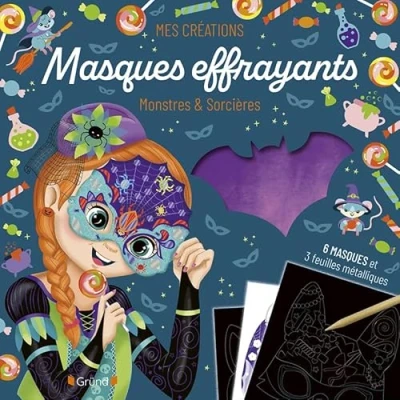Afbeelding van MASQUES EFFRAYANTS (6 A GRATTER)