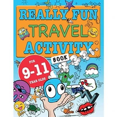 Afbeelding van Really Fun Travel Activity Book For 9 11 Year Olds