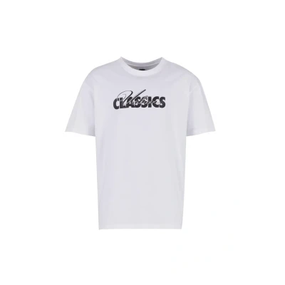 Afbeelding van Urban Classics LOGO Heavy Oversized Tshirt print, Heren, Maat: Large, White
