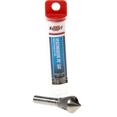 Afbeelding van Kelfort Verzinkboor HSS schuin gat vreesdiameter 10 15 x schachtdiameter 10mm
