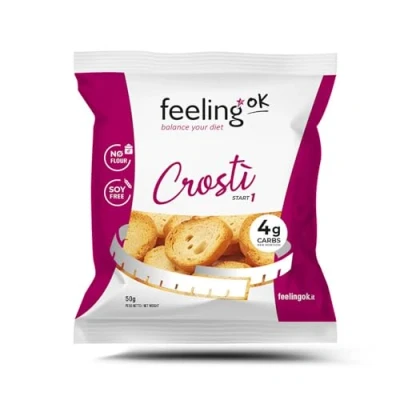 Afbeelding van FeelingOK Crosti toastjes kaas (50 gr)