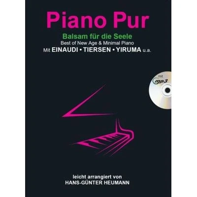 Image de Compilation Piano Pur +CDMp3 : 30 pièces contemporaines célèbres arrangées par Hans Günther Heumann