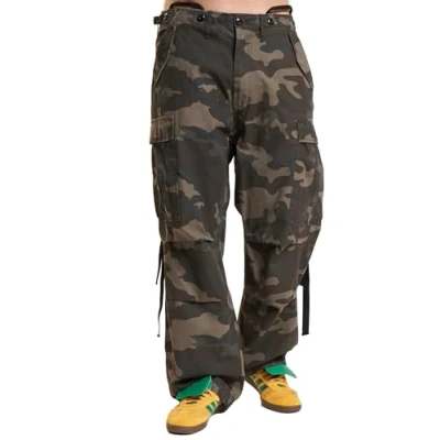 Afbeelding van Urban Classics Herren Hoodie, Heren, Maat: Medium, Olive camo