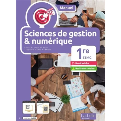 Image de Objectif Bac Sciences de gestion et Numérique 1re STMG (manuel) éd. 2024