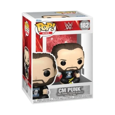 Image de Funko Pop ! WWE : CM Punk Figurine en vinyle de collection Idée cadeau Produit officiel Jouets pour enfants et adultes Sports Fans Figure d&#039;exposition