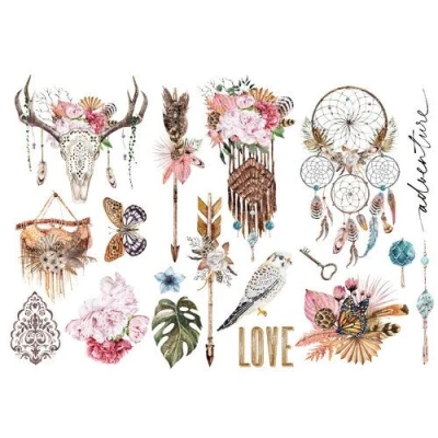 Afbeelding van Mini Transfer &quot;Bohemian Solstice&quot; by Redesign with Prima