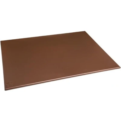 Afbeelding van Hygiplas HDPE snijplank bruin 600x450x12mm