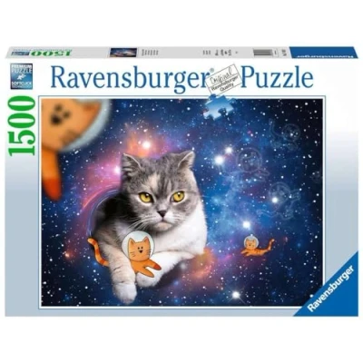 Afbeelding van Ravensburger puzzel Ruimtekat Legpuzzel 1500 stukjes