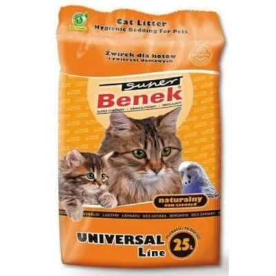 Afbeelding van Kattenbakvulling Super Benek Universal Natural 25 L