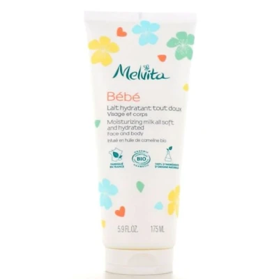 Afbeelding van Melvita Lait Bébe Hydratant Tout Doux Visage &amp; Corps