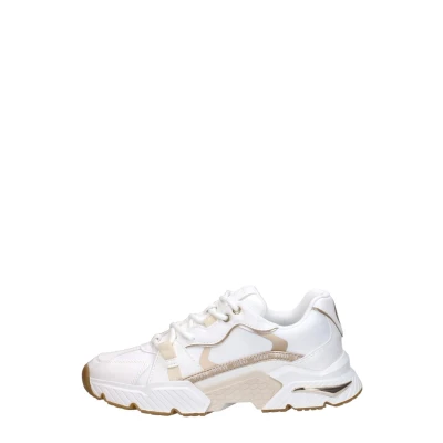 Afbeelding van Guess Carrli Sneakers laag, Dames, Maat: 39, White/sand Imitatieleer/ textiel