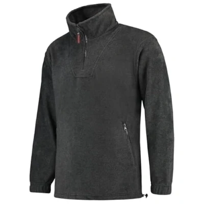 Afbeelding van Tricorp Fleece Sweater Casual Antraciet Maat 4XL