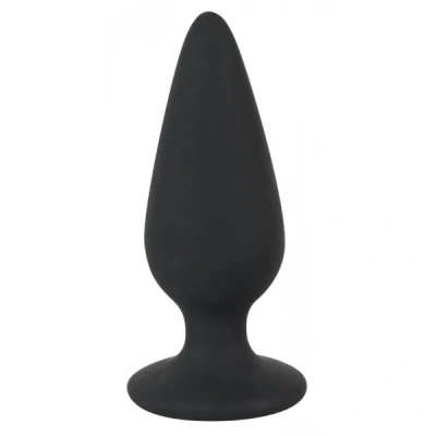 Afbeelding van Klassieke Siliconen Buttplug Black Velvets S
