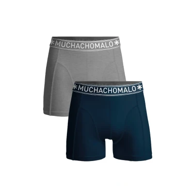 Afbeelding van Muchachomalo 2 PACK Boxerbriefs, Heren, Maat: XXL, Blue grey