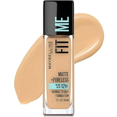 Afbeelding van Maybelline Fit Me Matte Plus Porievrije foundation, klassiek ivoor