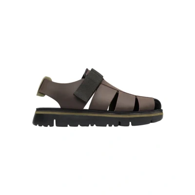 Afbeelding van Camper Oruga Sandalen, Heren, Maat: 44, Dark brown Leer