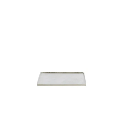Afbeelding van Light &amp; Living Schaal MAES Ø29.5x1.5cm Zilver
