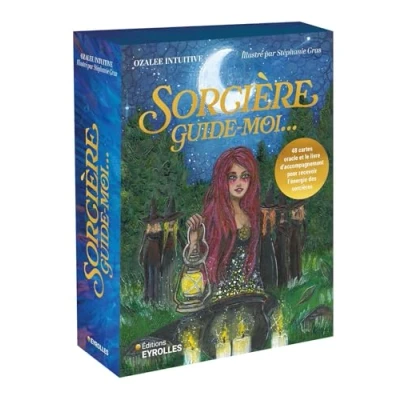 Afbeelding van SORCIERE GUIDE MOI (LIVRE + 48 CARTES ORACLE)