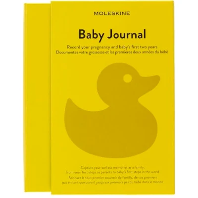 Afbeelding van Moleskine Passion Journal Baby Geel / 13 x 21 cm Papier, 70 gsm, zuurvrij, ivoorkleurig