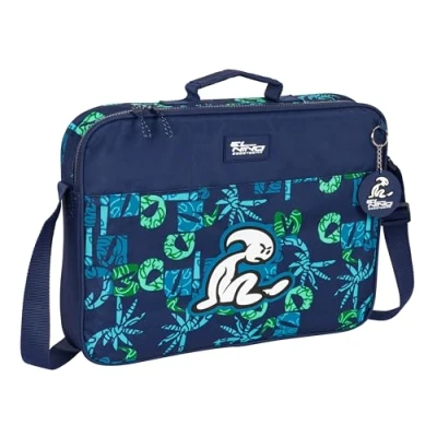 Afbeelding van Schooltas El Niño Glassy Marineblauw 38 x 28 6 cm