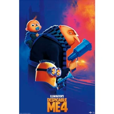 Afbeelding van Poster Minions Despicable Me 4 61x91,5cm