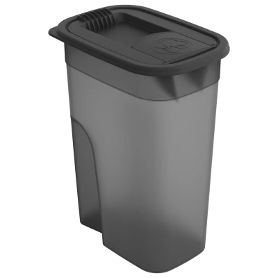 Afbeelding van Rotho Flo Pet Food Container 4,1L Antraciet Transparant