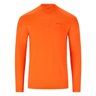 Afbeelding van Endurance Midlayer Armin Longsleeve, Heren, Maat: Small, shocking orange