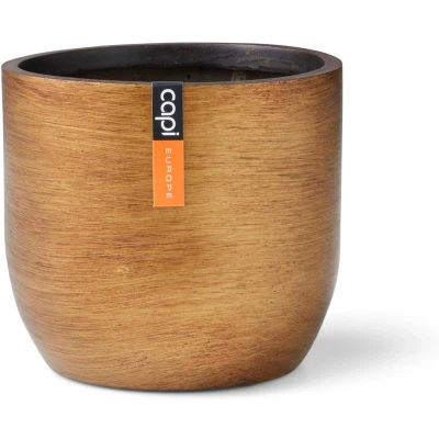 Afbeelding van Pot bol Retro 24x21 goud Capi Europe