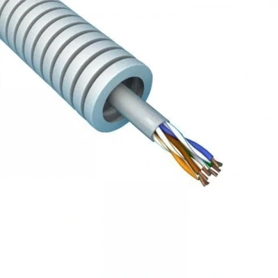 Afbeelding van Preflex flexibele buis 16mm met UTP cat6 ECA rol 100 meter