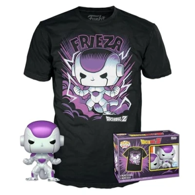 Afbeelding van Funko Pop! &amp; Tee Dragon Ball Z Frieza 4th Form size M #861
