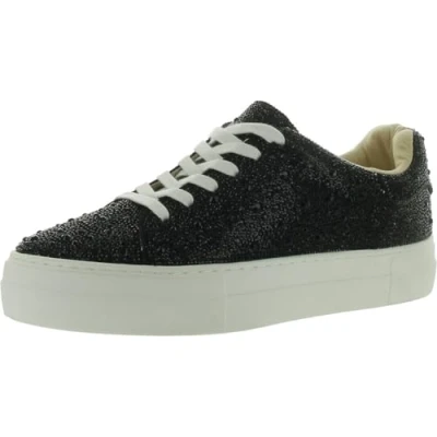 Afbeelding van Betsey Johnson Sidny Damessneakers, zwart.
