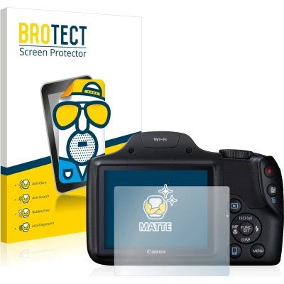 Afbeelding van BROTECT Screenprotector voor Canon PowerShot SX530 HS Folie Beschermfolie matte (2 Stuks)