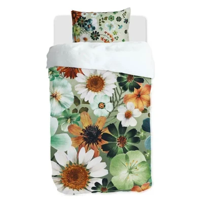 Afbeelding van M.M Linen Flowerfield Dekbedovertrek Eenpersoons 140x200/220 cm Multi