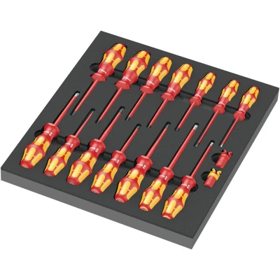 Afbeelding van Wera Schraubenzieher Schroevendraaierset 16 delig Kruiskop Phillips, Pozidriv, Plat, Torx