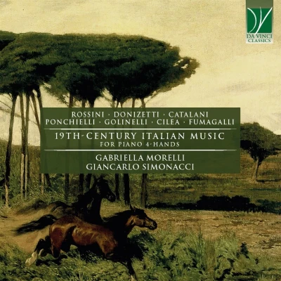 Afbeelding van Gabriella Morelli &amp; Giancarlo Simonacci 19th Century Italian Music Forpiano 4 Hands (CD)