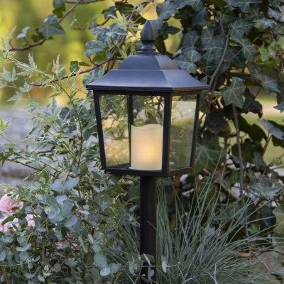 Afbeelding van LED graflantaarn Flame Lantern, hoogte 52 cm