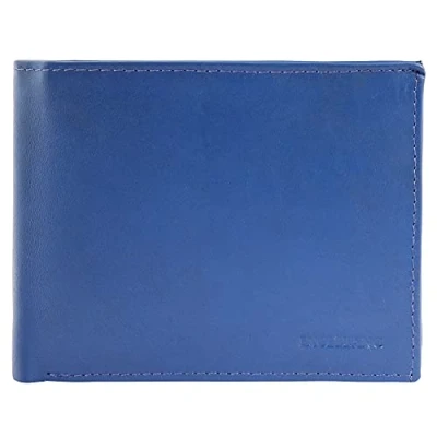 Afbeelding van Excellanc heren portemonnee Leer Blauw