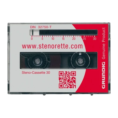 Afbeelding van Grundig Steno Cassette GGO5610 5 pack, 30 minuten, Geschikt voor analoge dicteerapparaten
