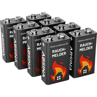 Afbeelding van Absina 401005 8 9V batterij (blok) Alkaline 9 V stuk(s)
