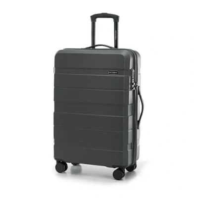 Image de WITTCHEN COMODO Line Valise de taille moyenne Rigide Légere Trolley en ABS Valises Soute à 4 roulettes Serrure TSA Gris foncé