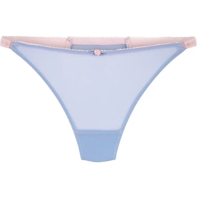 Afbeelding van Hunkemöller Roza String Blauw XS
