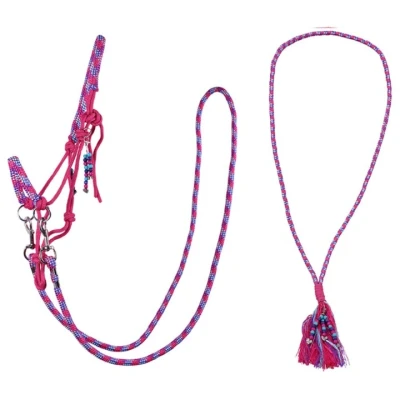 Afbeelding van QHP Touwhalster Combi Liberty Fuchsia FULL