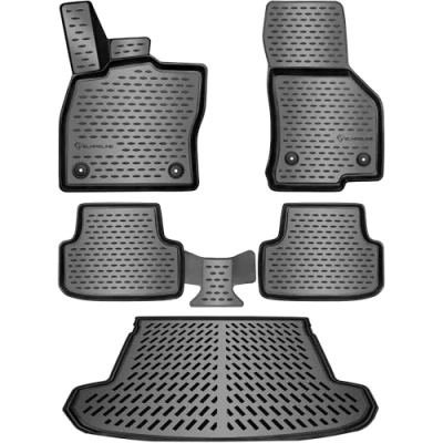 Afbeelding van ELMASLINE Skoda Octavia III Combi 2012 2019 Kofferbakmat voor Estate 3D