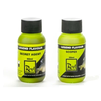 Afbeelding van Rod Hutchinson Legend liquid Flavour Secret Agent (50ml) Boilie
