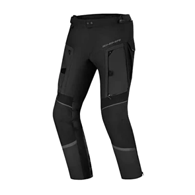 Afbeelding van SHIMA Hero 2.0 Waterproof Zwart Textiele Motorbroek Maat 5XL Broek