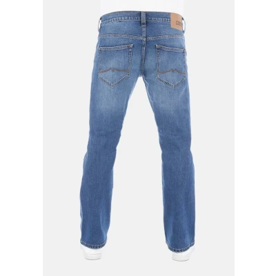 Afbeelding van Mustang Oregon Bootcut jeans, Heren, Maat: 32x36, Medium blue