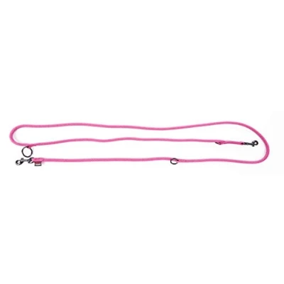 Afbeelding van Hondenriem multi nylon rond roze