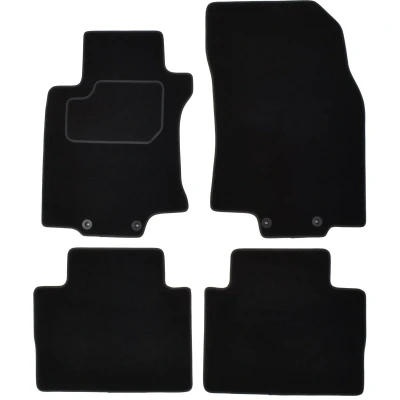 Afbeelding van MAMMOOTH A041 NIS300 PRM 01 Vloermatset Textiel voor en achter 4 Zwart NISSAN: X Trail
